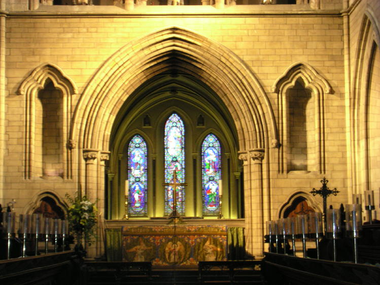 Dublin - St. Patricks Cathedral Altar