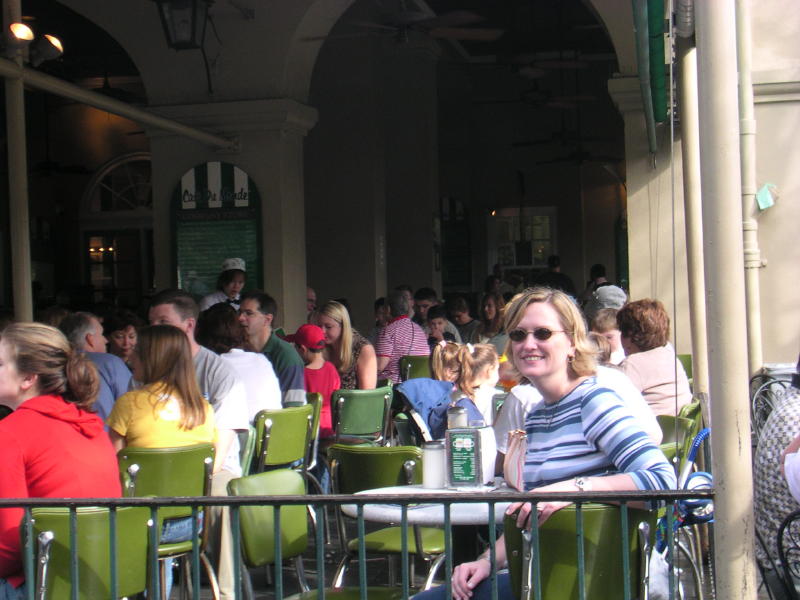 Sue @ Cafe Du Monde