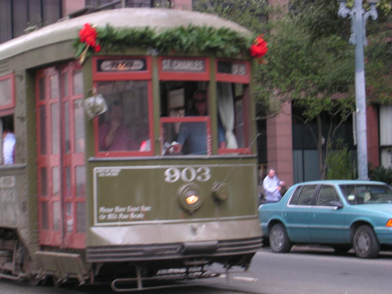 St Charles Street Streetcar