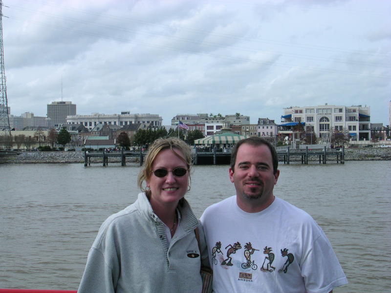 Adam & Sue on the Natchez