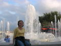 Sue @ Spanish Plaza Fountain