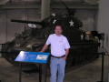 D-Day Museum - Adam with Tank